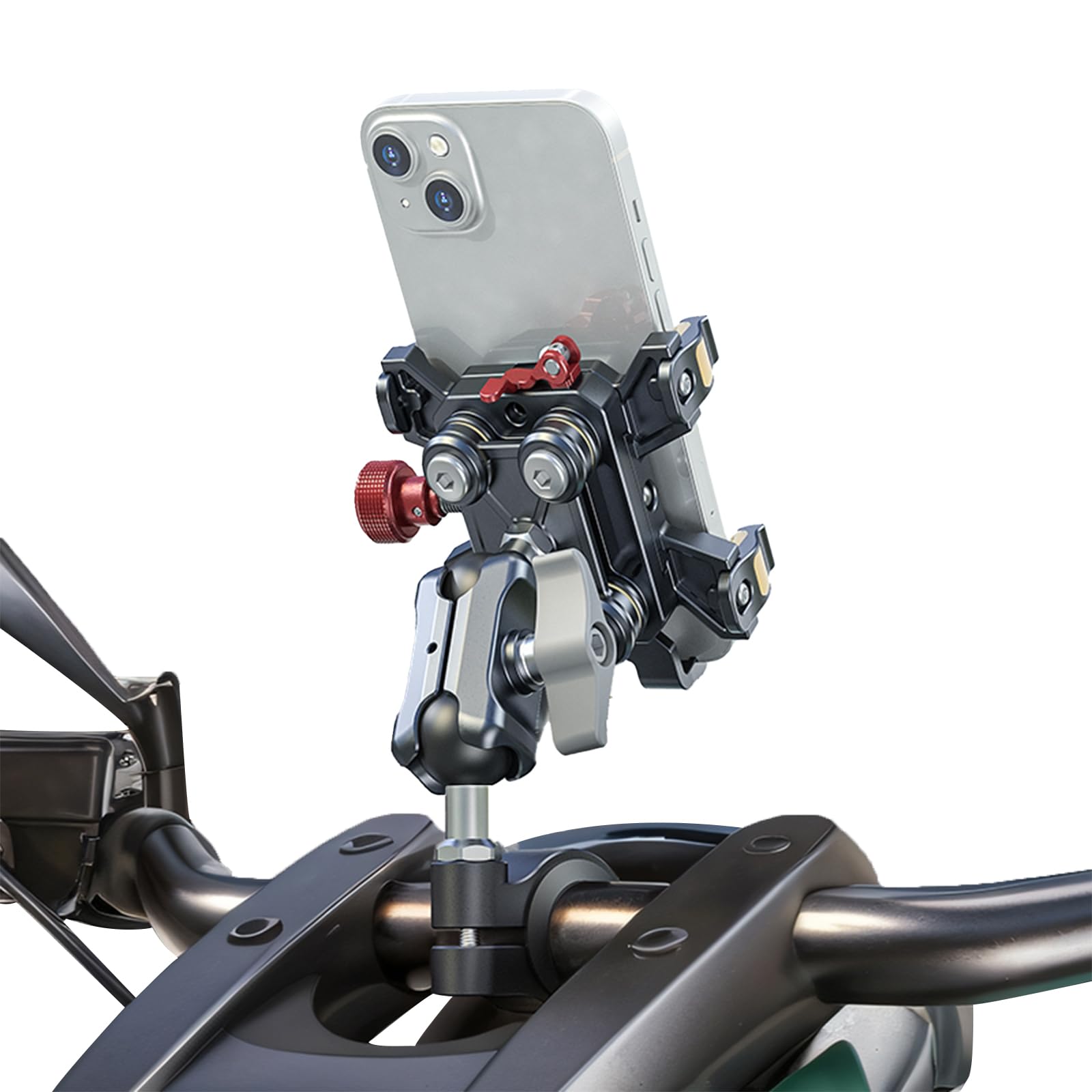 U Lock Heavy Duty - حامل هاتف للدراجات النارية عالي التحمل
