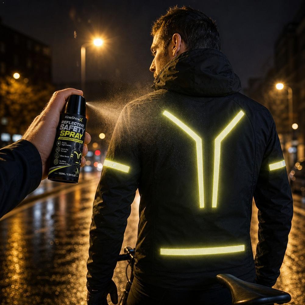 Commute Cycling Helmet - بخاخ أمان عاكس للضوء ليلاً، طلاء