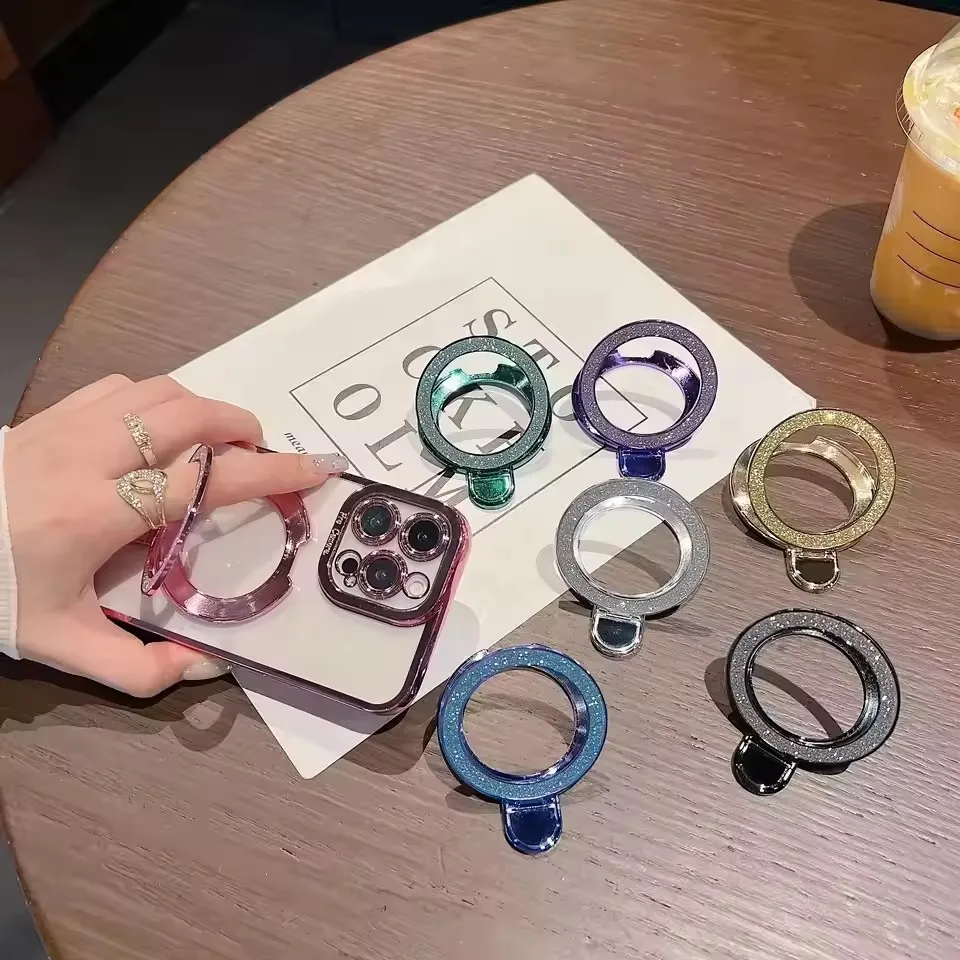حامل هاتف لامع مرصع بالألماس م - مراجعة Kickstand Adjustable وسعره