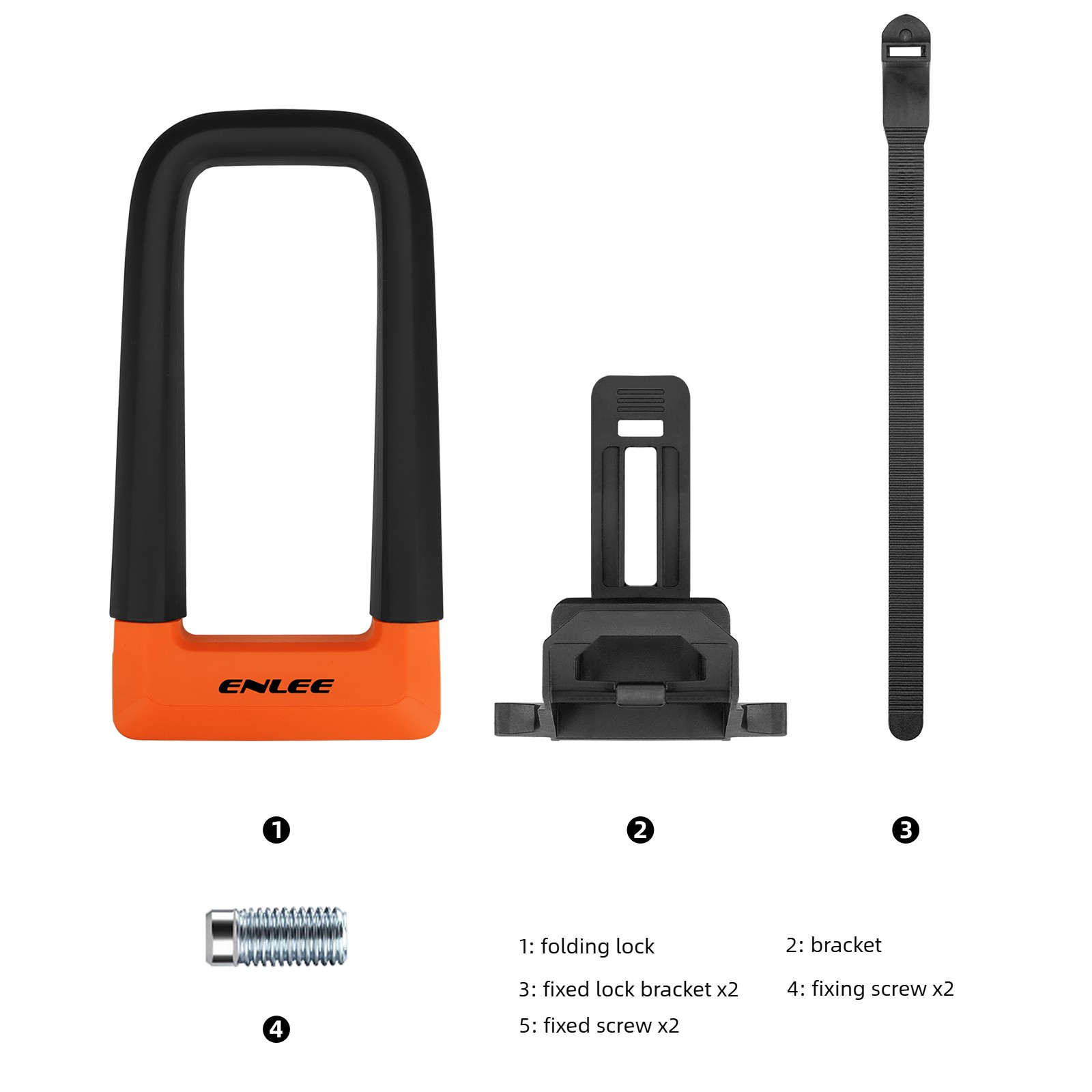قفل ENLEE على شكل حرف U مضاد ل - مراجعة U Lock Heavy Duty وسعره