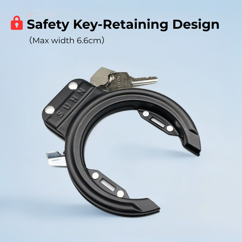 قفل دراجة هوائية خارجي على شكل - مراجعة U Lock Heavy Duty وسعره