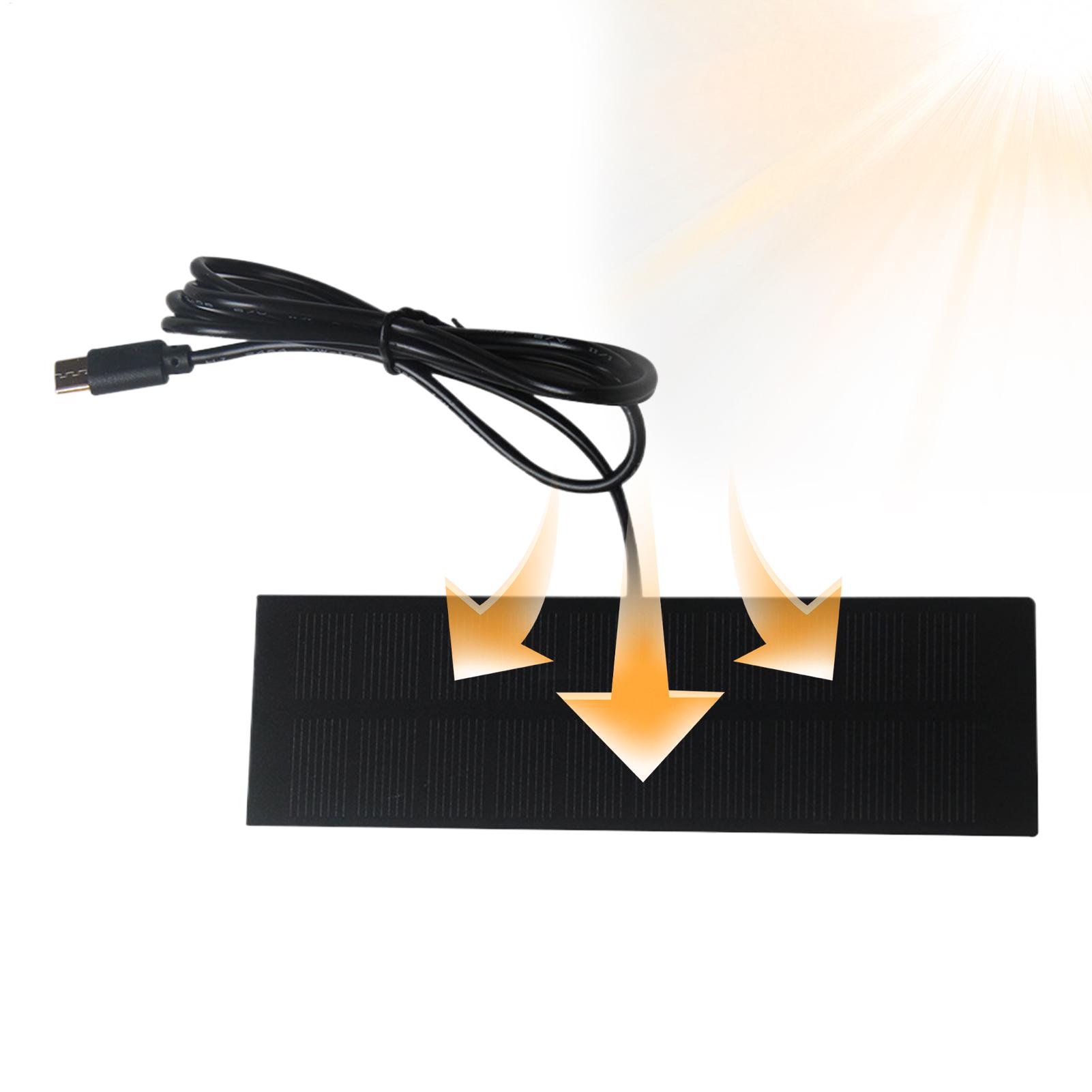 لوحة شمسية محمولة 5 واط 5 فولت - مراجعة Usb Charger Dynamo وسعره