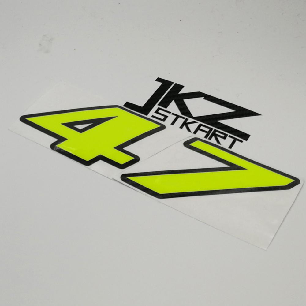 ملصق أرقام نيون JKZ STKART مقا - مراجعة Cycling Quote وسعره
