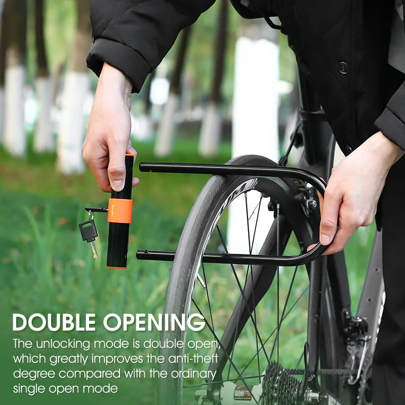 قفل دراجة على شكل حرف U من WES - مراجعة U Lock Heavy Duty وسعره