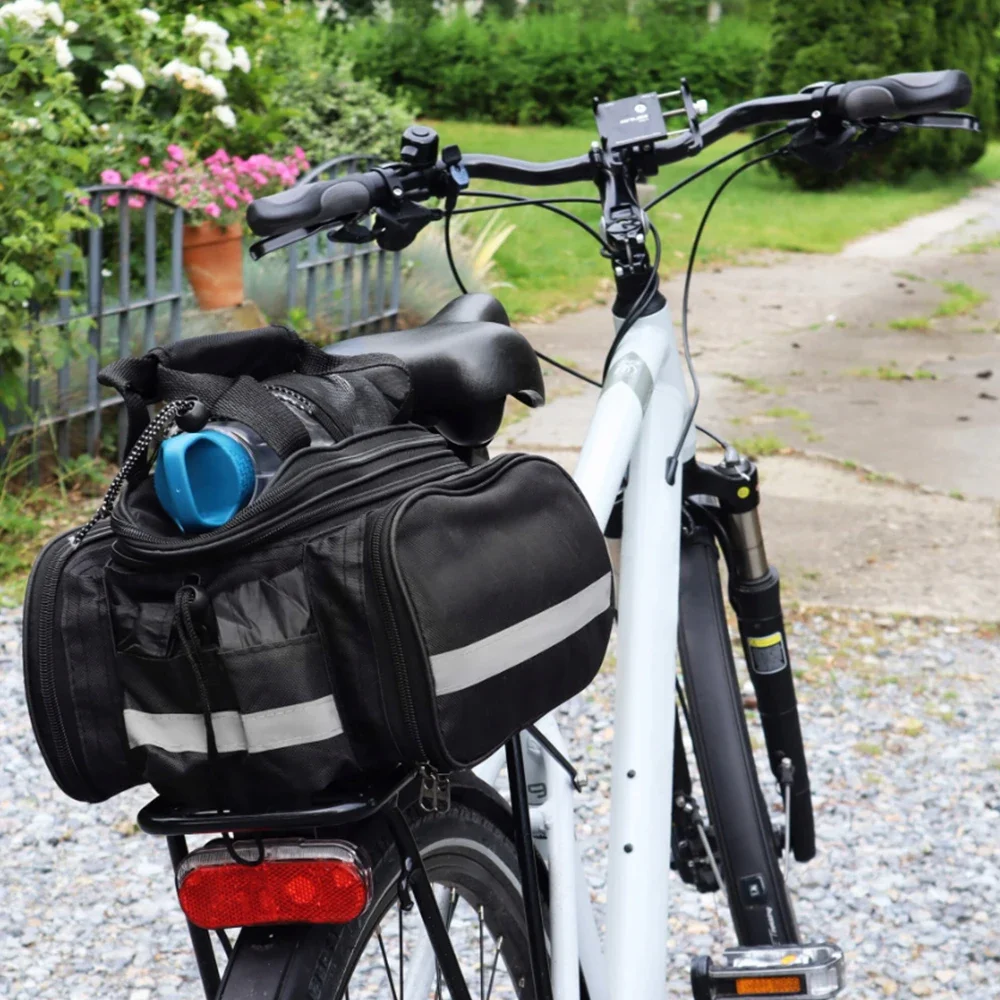 حقيبة خلفية للدراجة سعة 27 لتر - مراجعة Cycling Commute In Rain وسعره