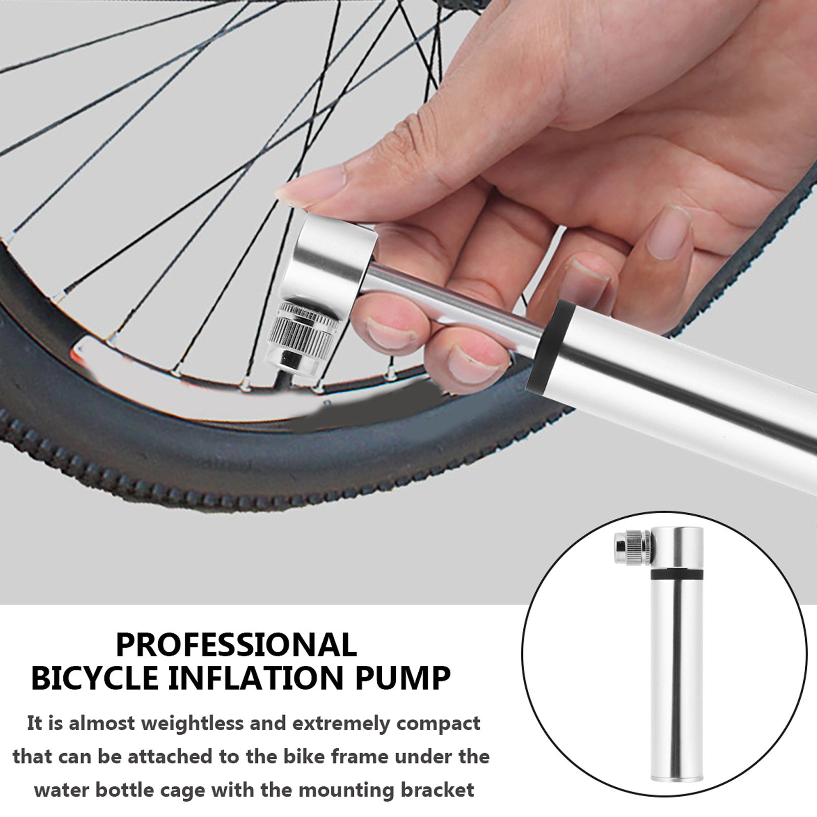 طقم إصلاح ثقوب الإطارات للدراج - مراجعة Bike Pump Frame Mount وسعره
